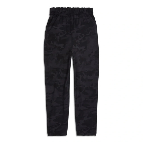 LULULEMON ATHLETICA Keep Moving Pant 7/8 High Rise in Heritage Camo Deep Coal - Picture 7 of 11